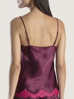 100% Seide Top SOIE D´AMOUR Fein Von Aubade -MAISON LEJABY Verkaufsgeschäft top seide beere ms38 soie d amour aubade 2 1 1 1