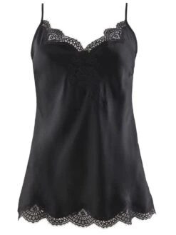 100% Seide Top TOI MON AMOUR Von Aubade -MAISON LEJABY Verkaufsgeschäft top seide schwarz ms38 soi d amour aubade 2