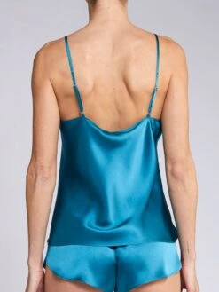 Seidentop CARLA Von Vivis -MAISON LEJABY Verkaufsgeschäft top v0001 carla blau vivis 4