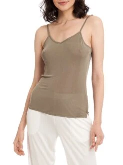 Seidentop Aus 100% Wirkseide PURE Beige Oder Weiss Von Gattina -MAISON LEJABY Verkaufsgeschäft top wirkseide 387080 cashmere gattina 8 1 1