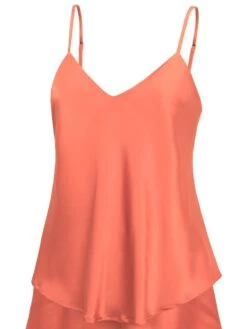 100% Seide Trägertop KLASSIK SATIN Unifarben Von Eva B. Bitzer 35 100% Seide Trägertop KLASSIK SATIN Unifarben Von Eva B. Bitzer -MAISON LEJABY Verkaufsgeschäft traegertop seide peach 27318213 klassik satin eva b bitzer 3 9