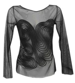 Luxus Tüll-Shirt TATY Von Exilia 5 Luxus Tüll-Shirt TATY Von Exilia -MAISON LEJABY Verkaufsgeschäft tuell shirt taty exilia lingerie 1