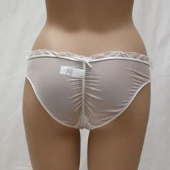 Tüll-Slip MALICIEUSE Von Chantal Thomass -MAISON LEJABY Verkaufsgeschäft tuell slip malicieuse weiss chantall thomass rueckseite