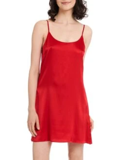 Seidenunterkleid SEDUZIONE DI SETA Stretchseide Von Gattina -MAISON LEJABY Verkaufsgeschäft unterkleid seide scarlett leuchtend rot 381400 seduzione di seta gattina 1 1 1