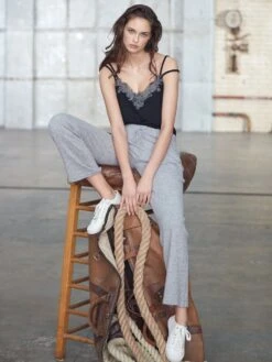 Wolle Kaschmir Lounge-Hose ALANA 96 Von Pain De Sucre Suggest 13 Wolle Kaschmir Lounge-Hose ALANA 96 Von Pain De Sucre Suggest -MAISON LEJABY Verkaufsgeschäft wolle lounnge hose alana grau pain de sucre suggest 2