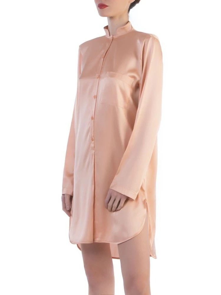 Seta Superior Seide Sleepshirt PODEROSA Cotton Club 7 Seta Superior Seide Sleepshirt PODEROSA Cotton Club - Image 5