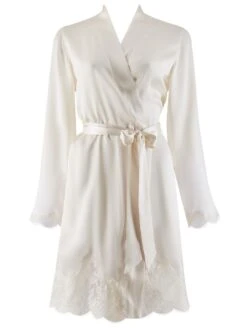 100% Seide Kimono TOI MON AMOUR Viele Farben Aubade -MAISON LEJABY Verkaufsgeschäft z kimono seide perlmut ms65 soie d amour aubade 1 3